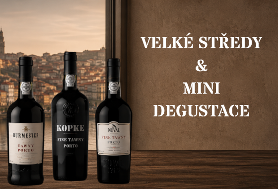 VELKÉ STŘEDY & mini degustace