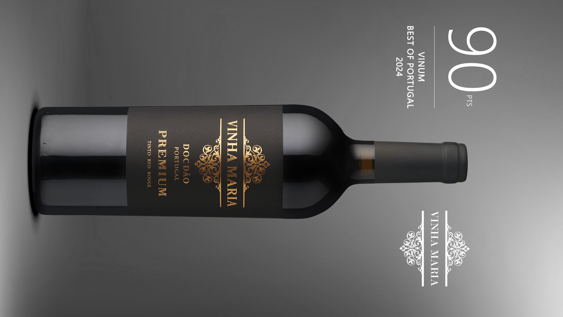 Vinha Maria Prémium tinto - nejlépe hodnocené víno Portugalska 2024 leden