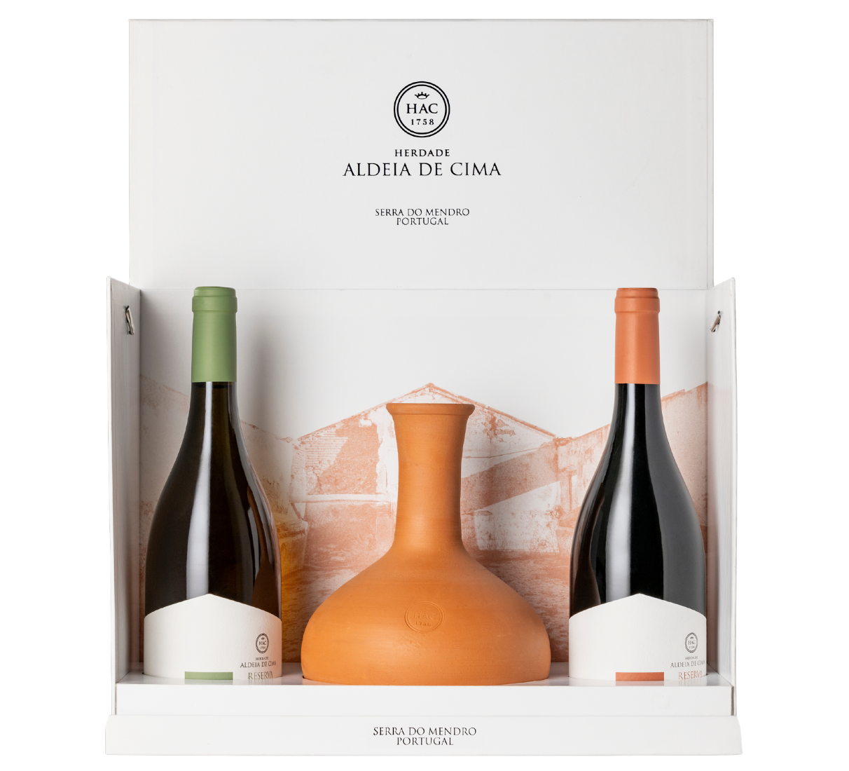 Herdade Aldeia de Cima Dárkový set s hliněnou karafou