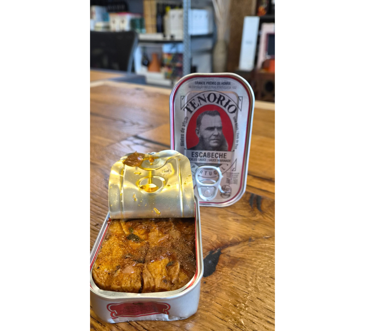 Tenório Filety z tuňáka v Pickled sauce