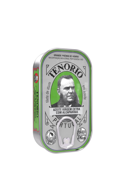 Tenório Filety z tuňáka v olivovém oleji s kapary