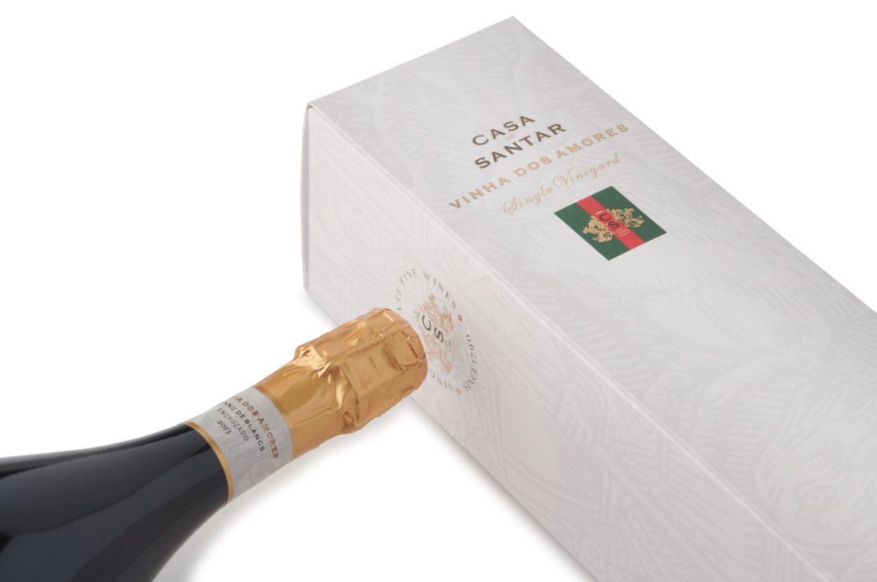 Sekt bílý Casa de Santar Blanc de Noirs Brut