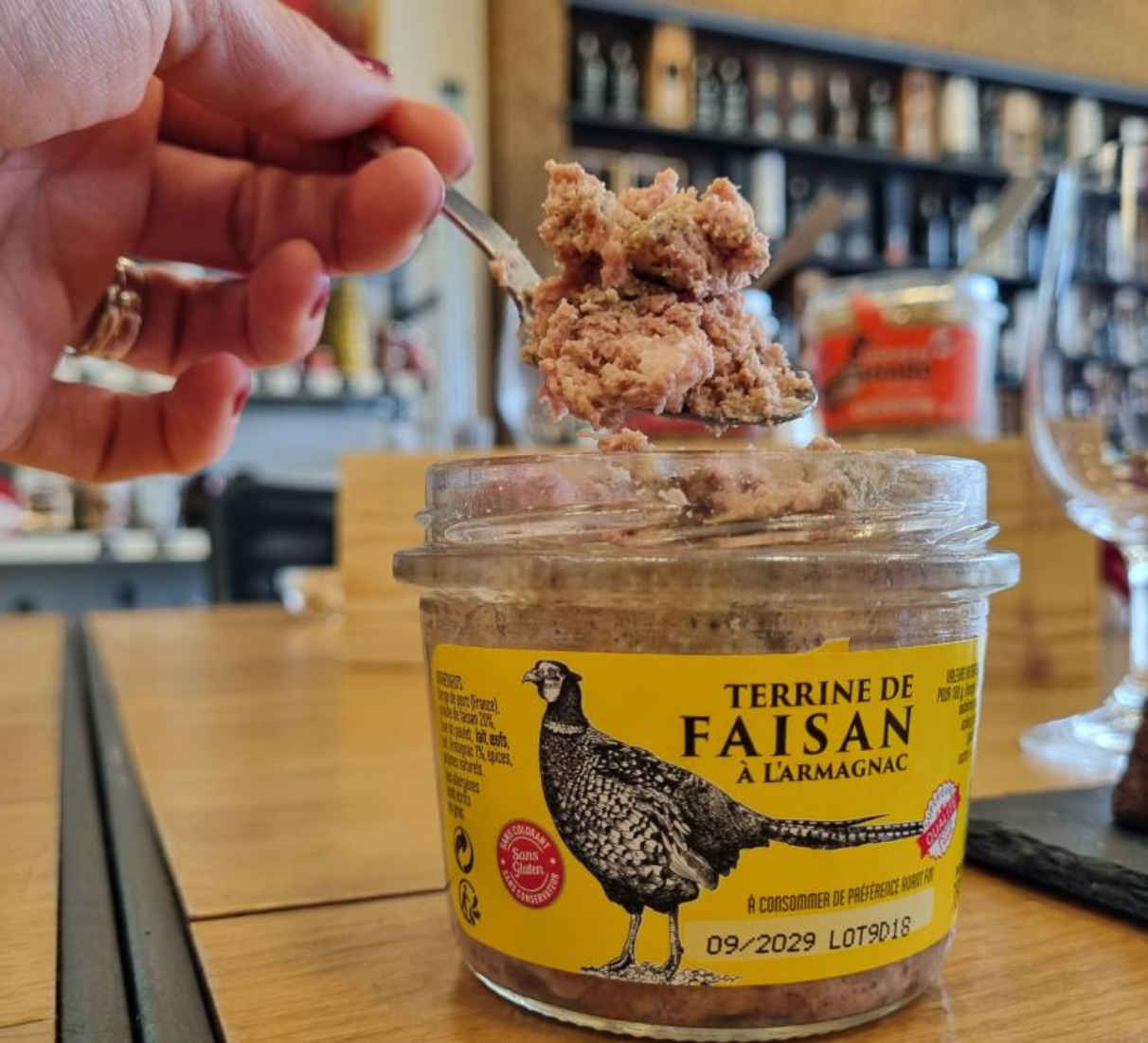 Gourmet partners Bažantí terina s armagnacem 180g