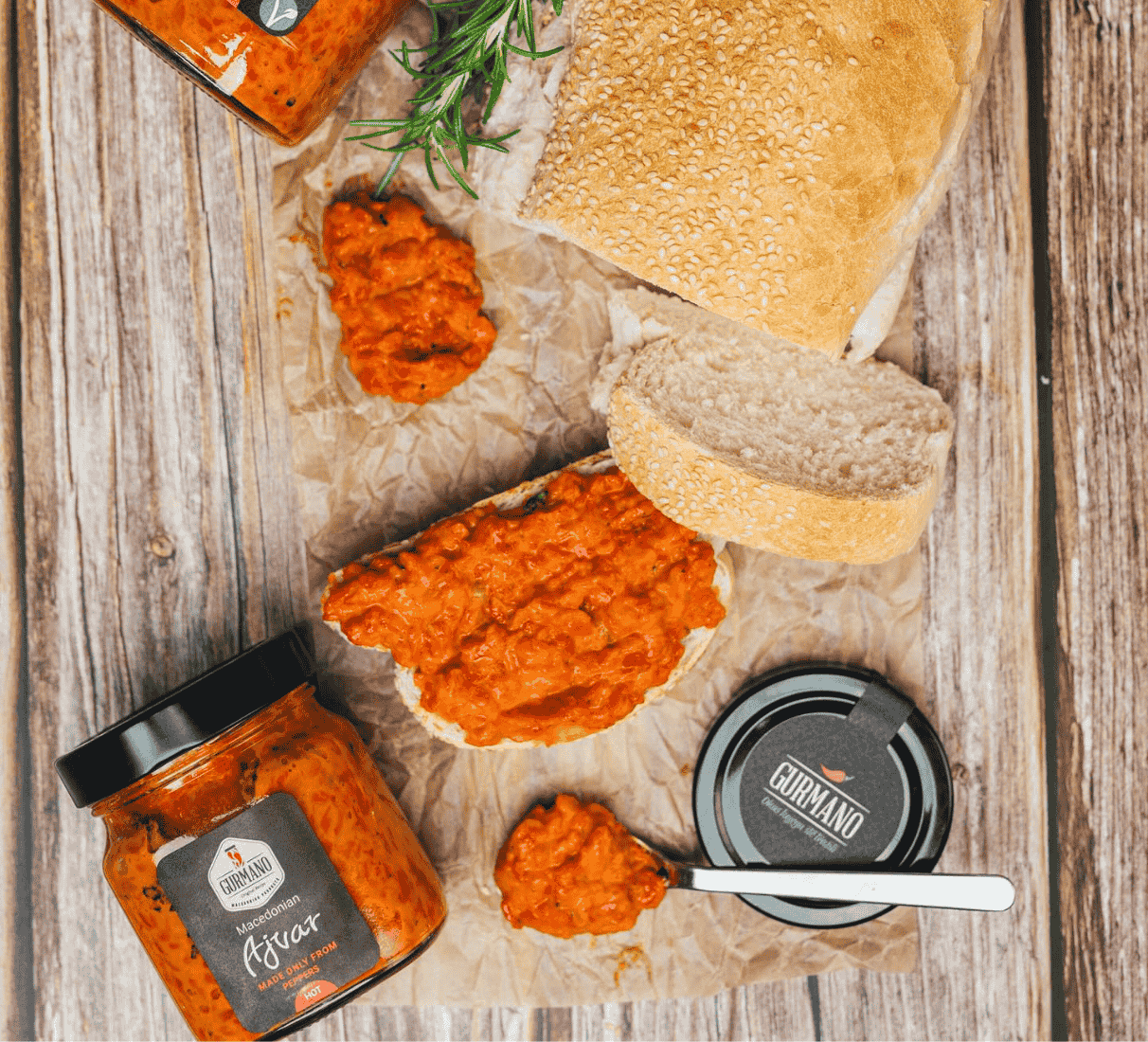 Gurmano Ajvar pálivý