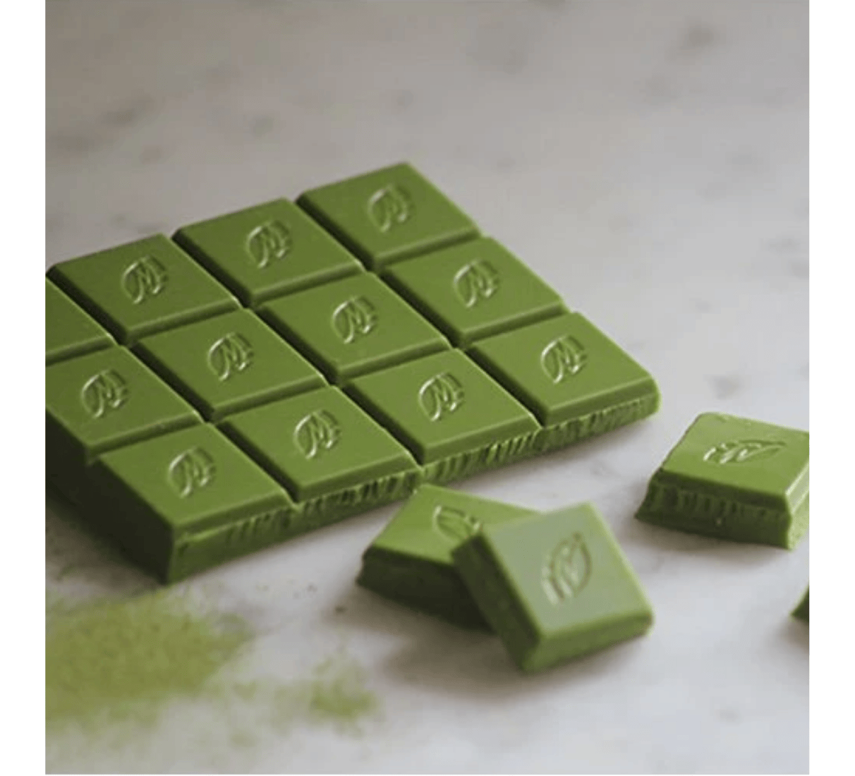 Willie´s Cacao Bílá čokoláda s příchutí zeleného čaje Matcha