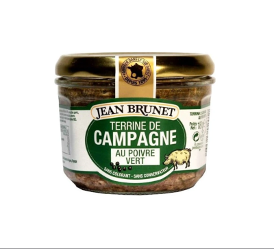 Jean Brunet Farmářská terina se zeleným pepřem 180 g