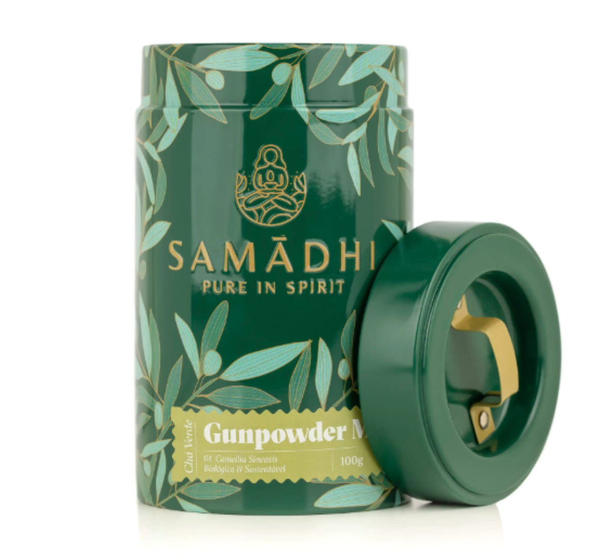 Čaj Samádhi zelený Gunpowder s mátou