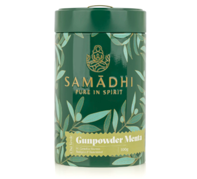 Čaj Samádhi zelený Gunpowder s mátou