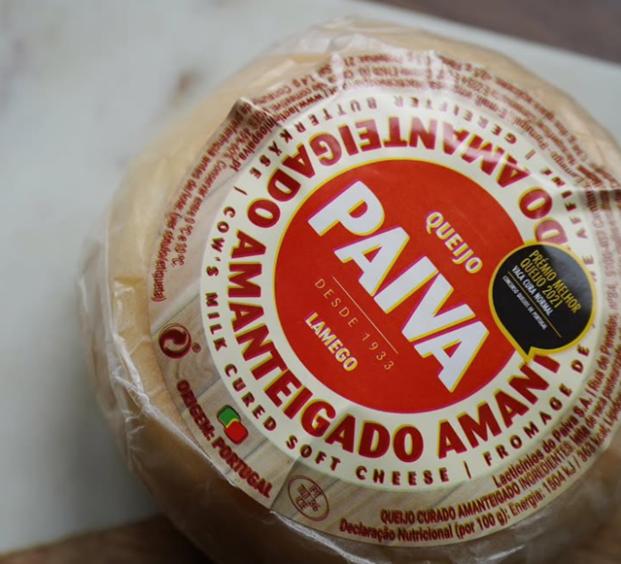 Paiva Amanteigado – portugalský kravský sýr 500 g