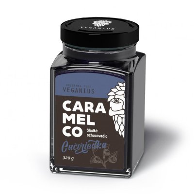 Veganius Caramelo ochucovadlo borůvka
