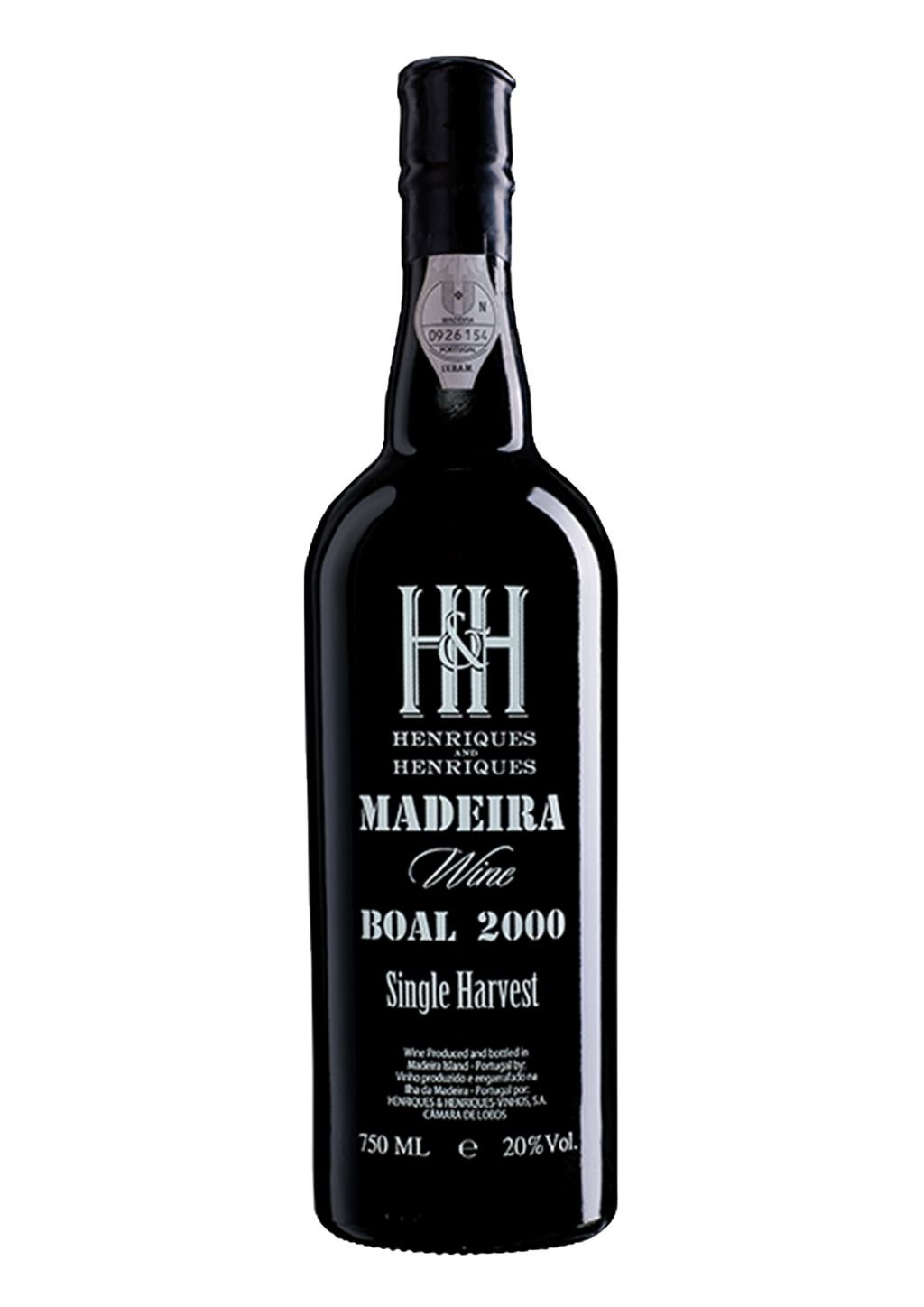 Henriques & Henriques Bual 2000 single harvest
