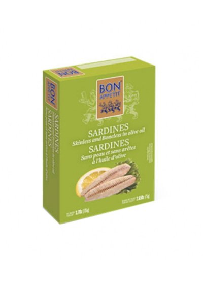 Bon Appetit Sardinky bez kostí a kůže v olivovém oleji